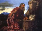 SAVOLDO, Giovanni Girolamo Saint Jerome oil painting artist